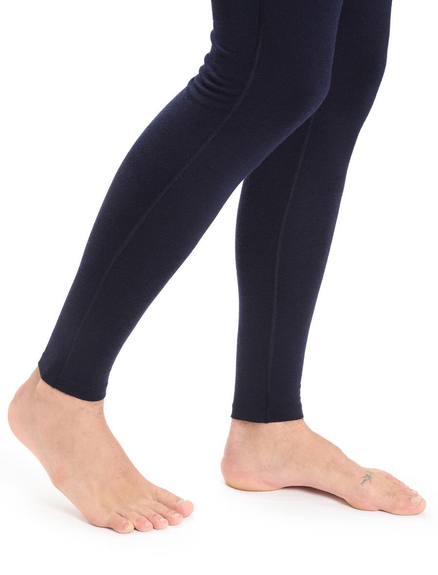 Icebreaker Merino 200 Oasis with Fly Miesten Leggingsit Laivastonsininen | FI 1132WNBY